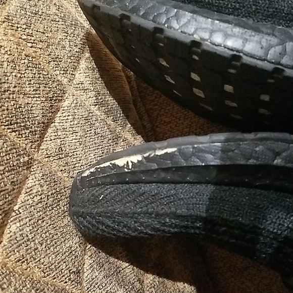 Adidas Ultraboost 19 Triple Black Lace Up Sneakers Running Shoes - Picture 8 of 8